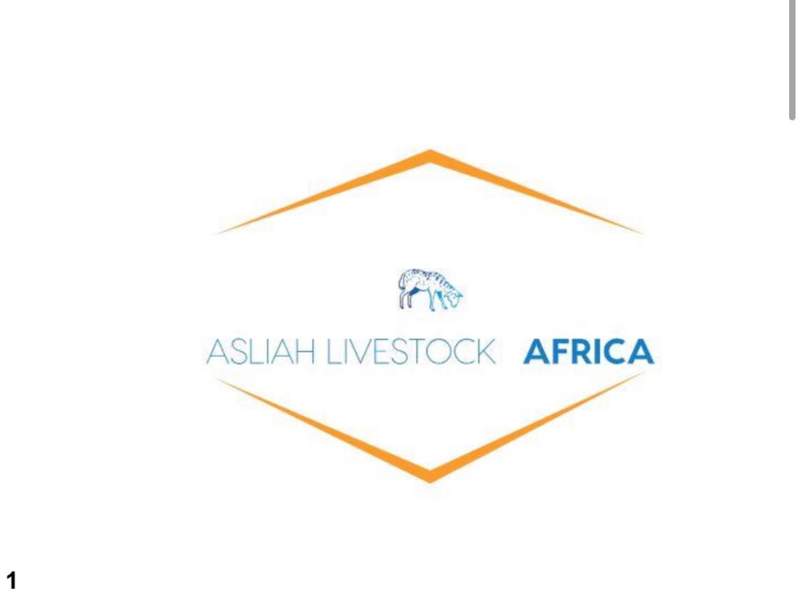 AsliAH Livestock Africa